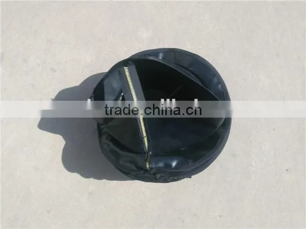 RUIAO machine round plastic cover with zip attached