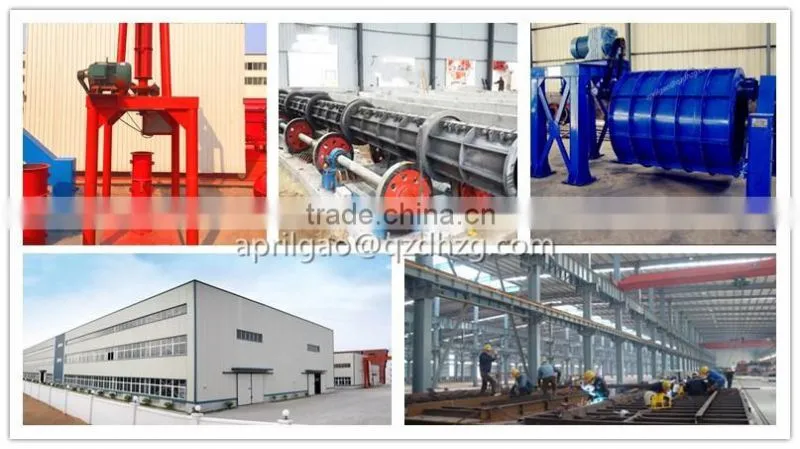 Lowest Price!!! price concrete block machine, electric concrete pole making machine