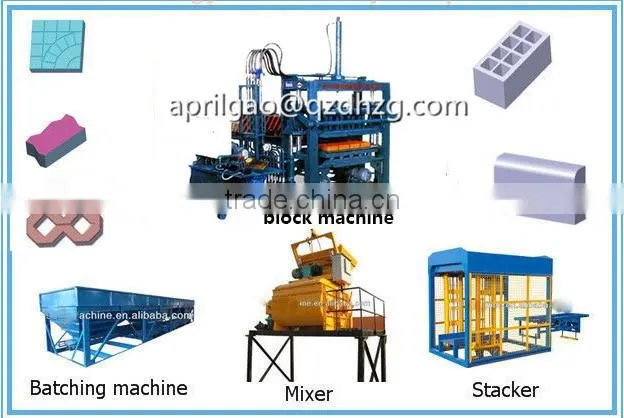 cement brick making machine and automatic fly ash interlock laying machine