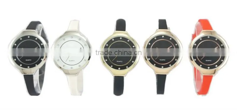 Factory directly sell cheap silicone women quartz watches good quality watch lady wear