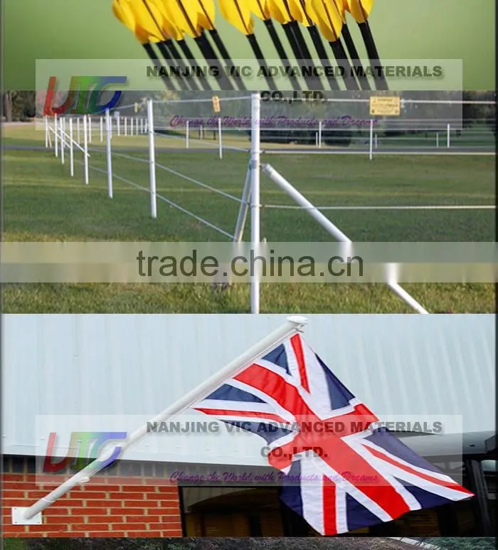 FRP Pole,High Strength Solid Fiberglass Rod,Flexible,UV Resistant,China Supplier