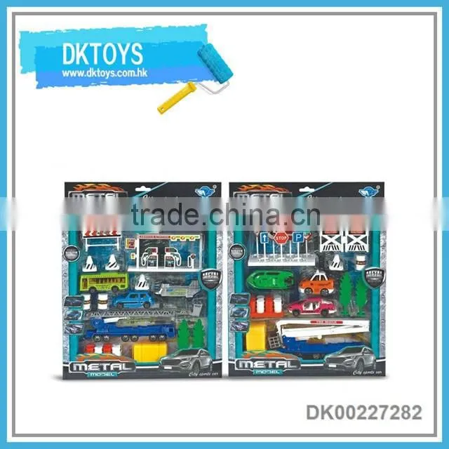 Free wheel diecast car city series