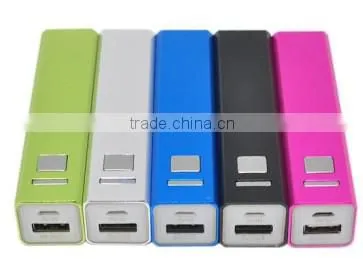 Lipstick Power Bank 2600mah,Portable Power bank External Battery Charger/Mobile power bank Portable Battery Charger