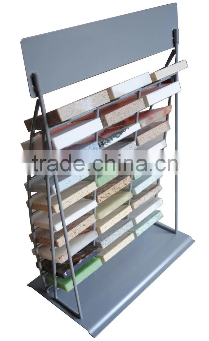 SR050 Desktop display rack for engineered stone