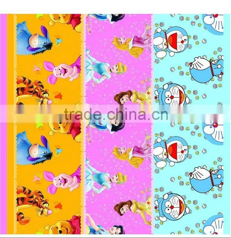 C10C Automatic cute animal print child umbrella with whitle