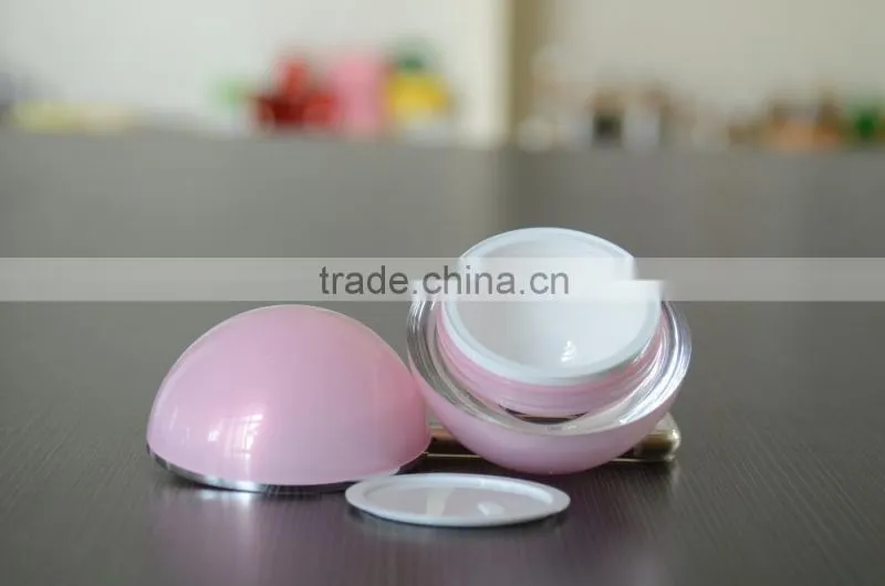 ball shape cute crazy selling empty 100g cosmetic jar