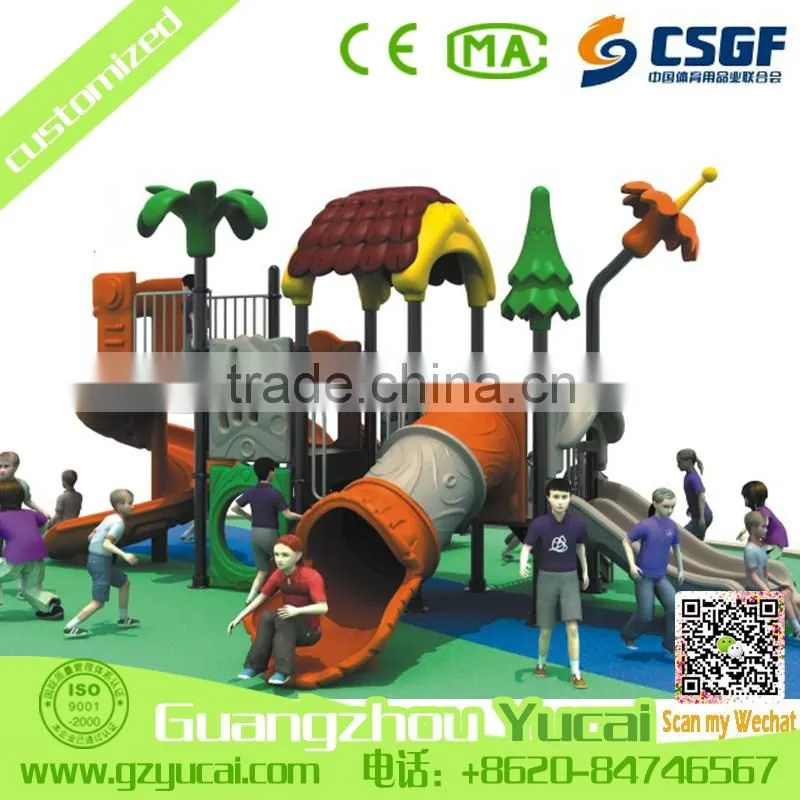 modern design child amusement kids slide playground outdoor equipment