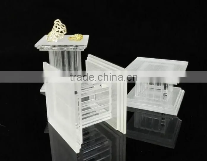 wholesale acrylic jewelry display for necklace /ring