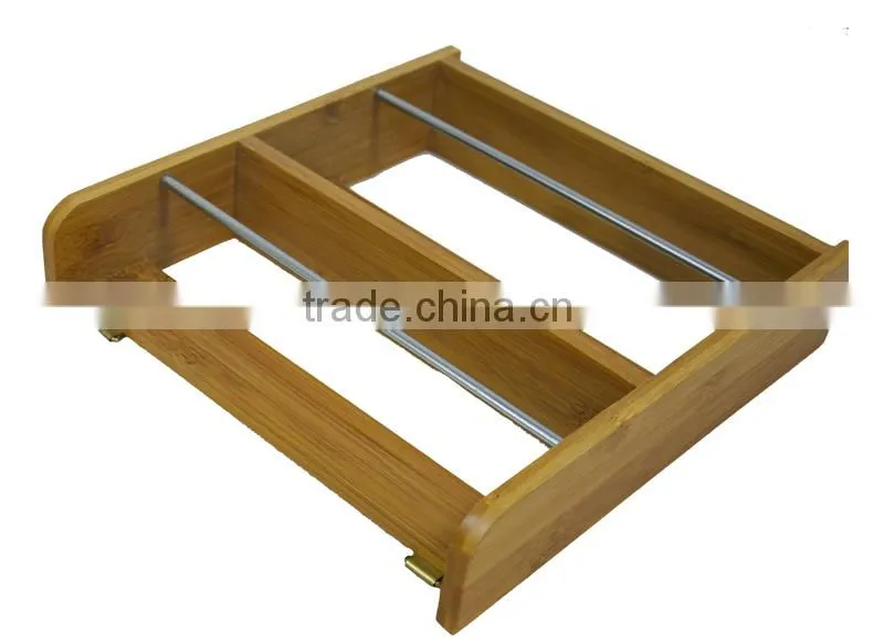 DT009 Fashion Wall Mountain Bamboo Towel Rack/ Wooden Bathroom Towel Rack
