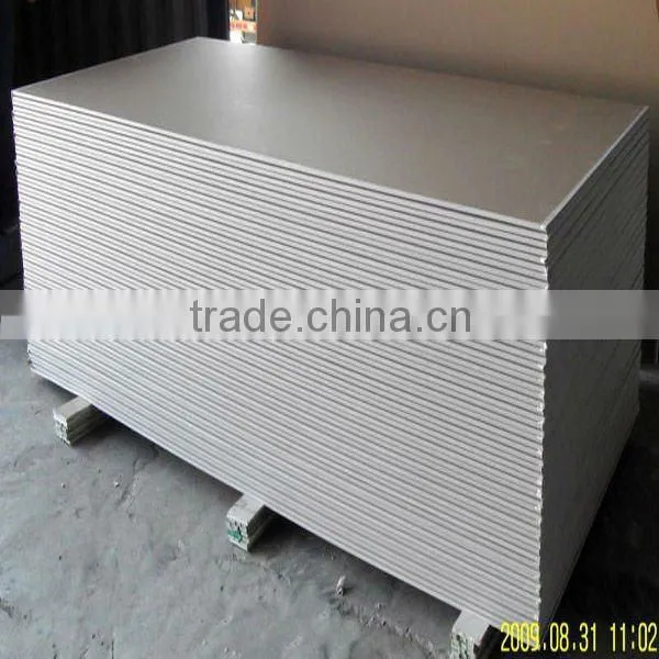 standard size gypsum Ceiling Moisture Resistant Plaster Board Drywall