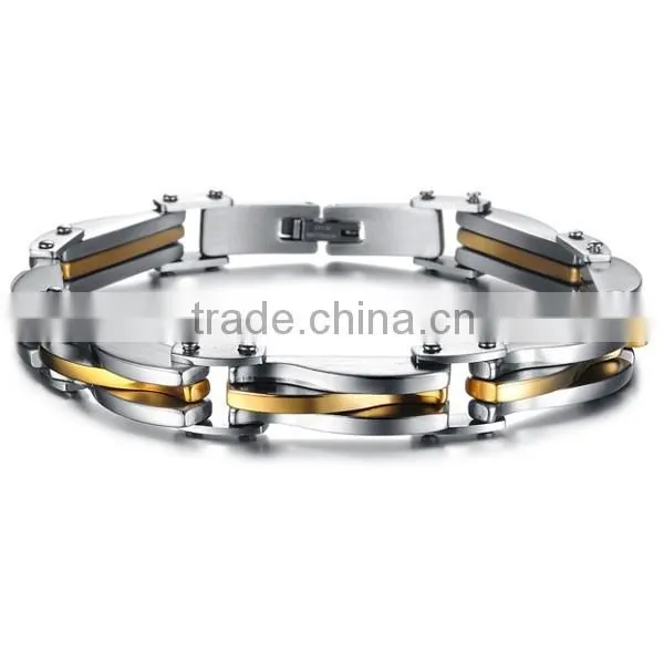 New Fashion Personality Men's Titanium Steel Bracelet