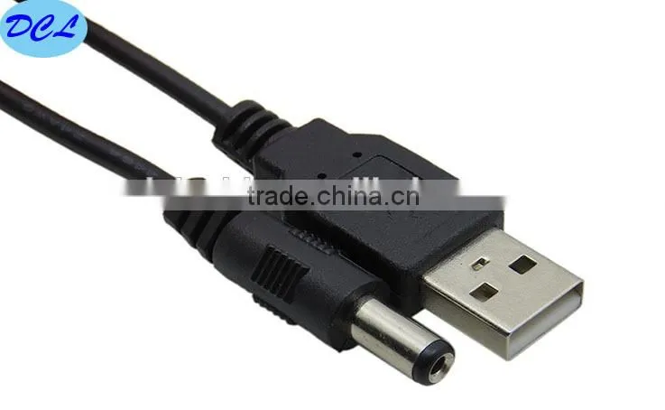 1.5M USB2.0 A male to DC3.5 with black model