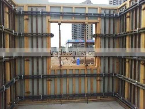 Waterproof and fireproof building wood plastic template