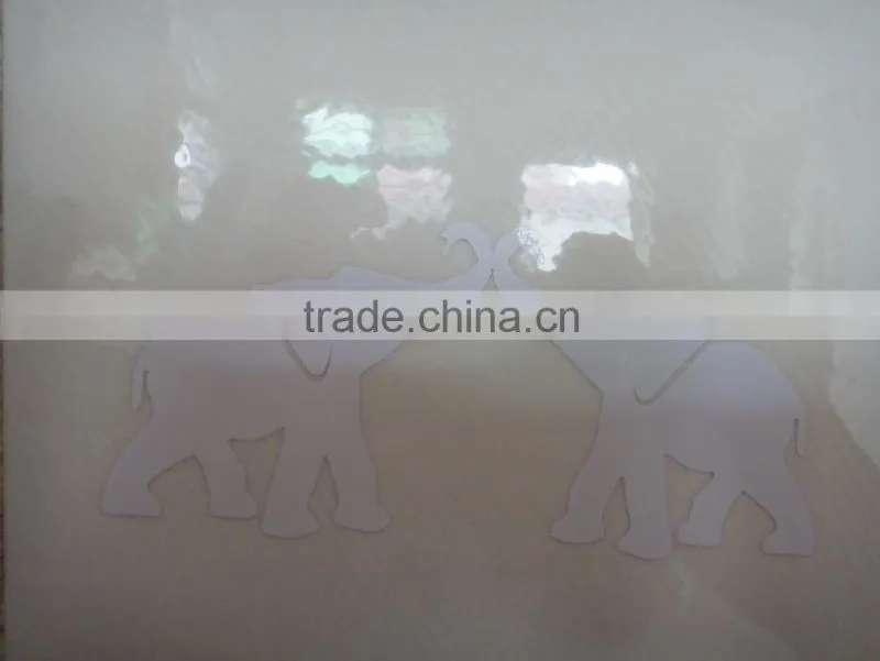 Cute and charming clear vinyl sticker