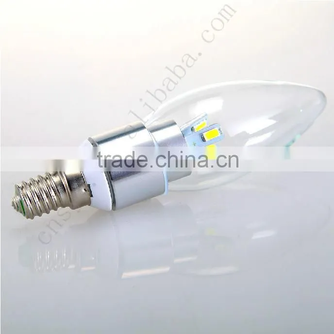 Halloween led candle dimmable chandelier candle light 3w 5w dimmable
