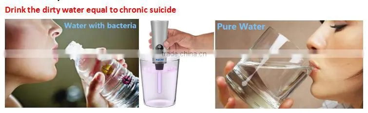 Traveler Mini Handheld Water Purification System Water UV Sterilizer
