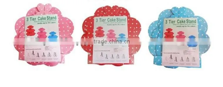 Milk Glass Cake Stand Plate Pastel Colours
