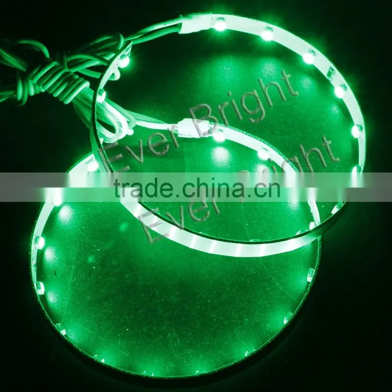 New product Colorful led devil eyes angel light 12V evil eye for 3''inch car projector lens