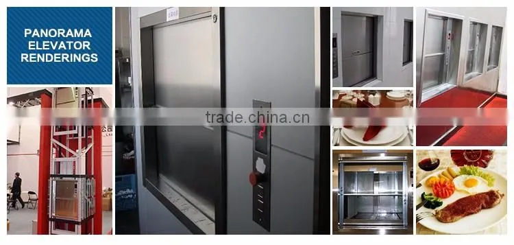 Beautiful mini stainless steel food lift for restaurant/meal ladder