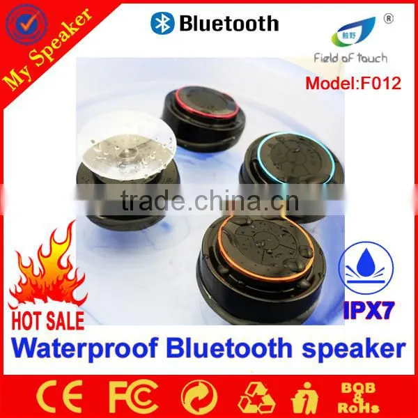 Model F012 2015 New arrival Bluetooth mini speaker,Bluetooth waterproof speaker,mini waterproof wireless bluetooth