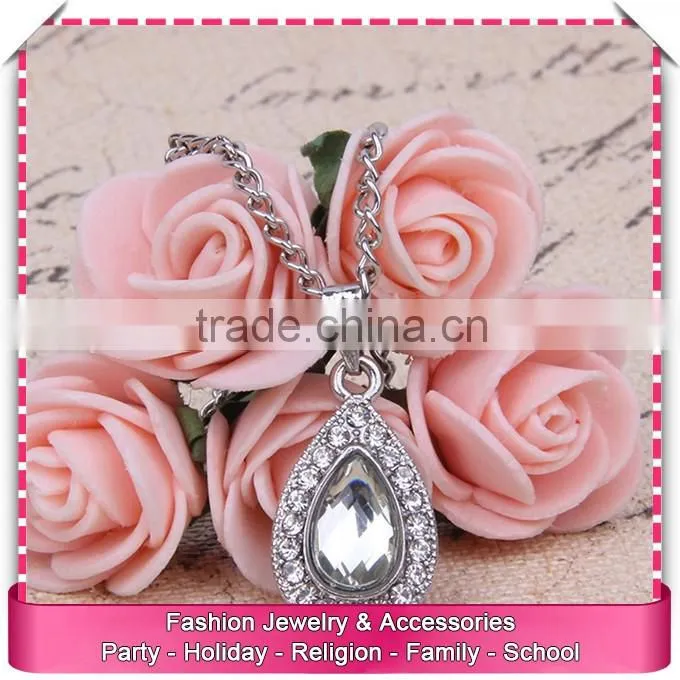Fancy necklace design, low price imitation diamond necklace women