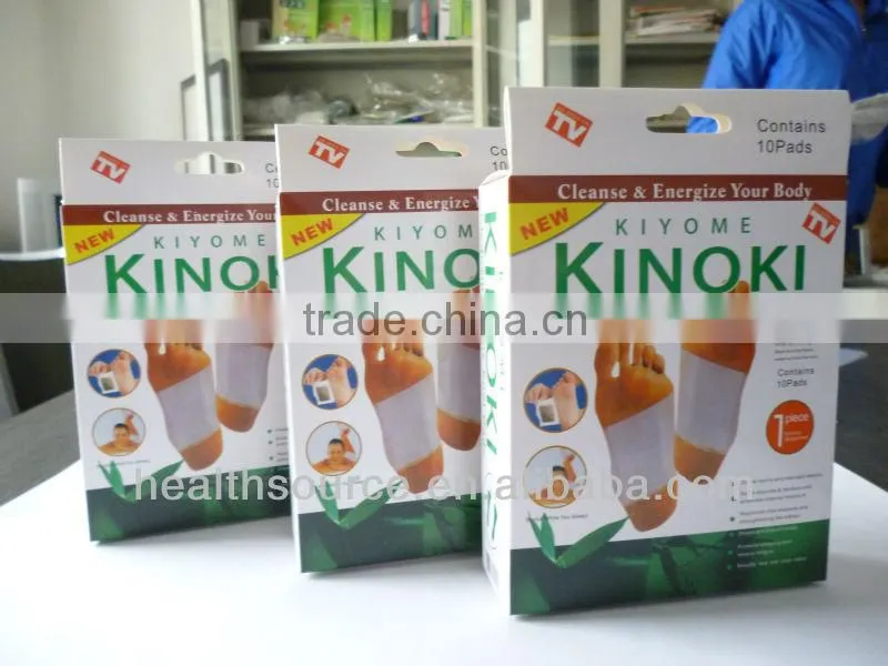 kinoki foot patches FDA/CE certificate with paper foot pads