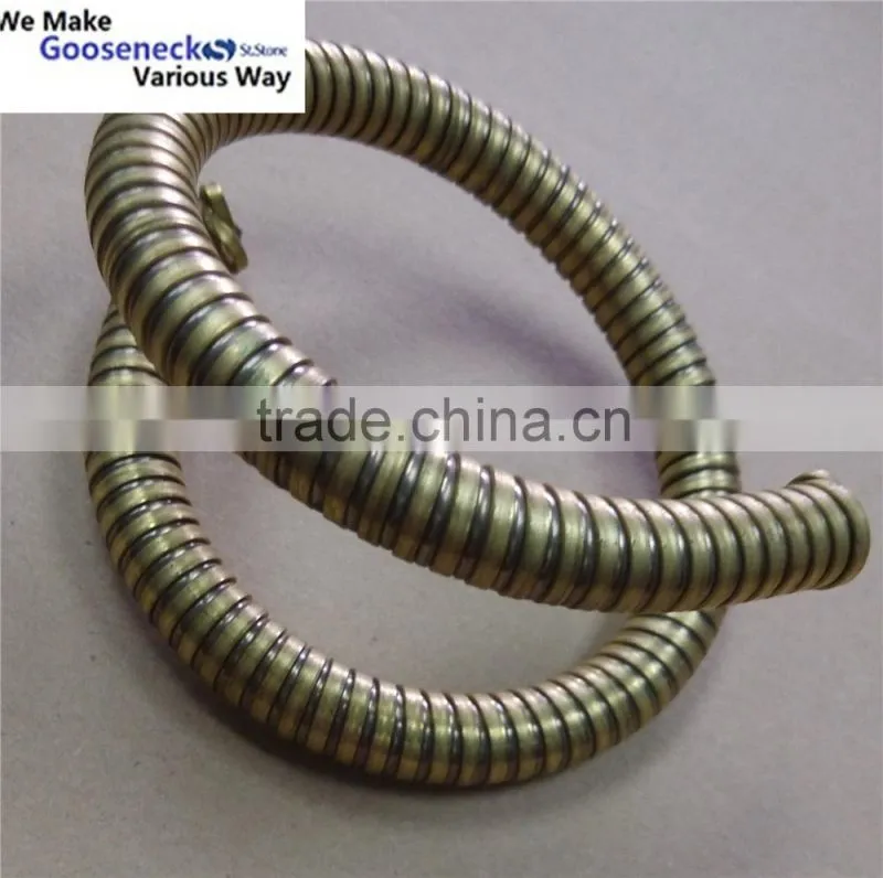 Stainless Steel & Brass gooseneck