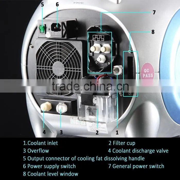 Lingmei TSL Liposuction criolipolise 3 handles cryolipolysis fat freeze home use criolipolise machine