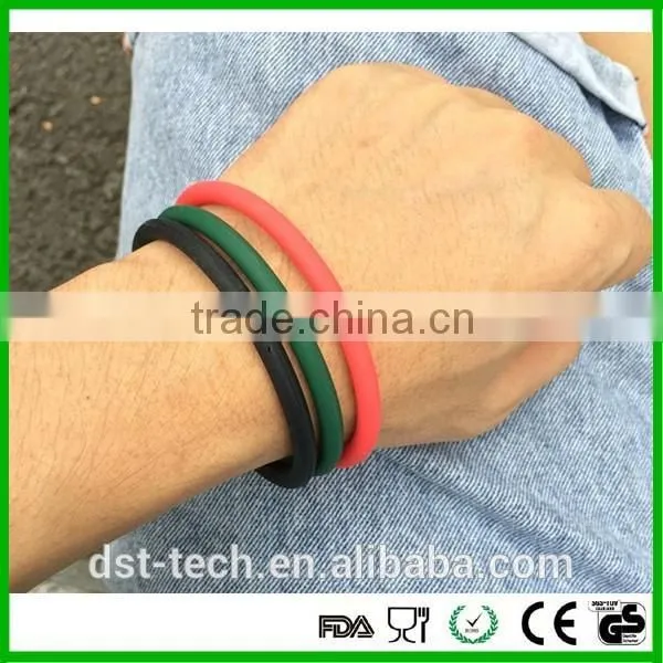 Customized free sample silicone Bracelets & Bangles
