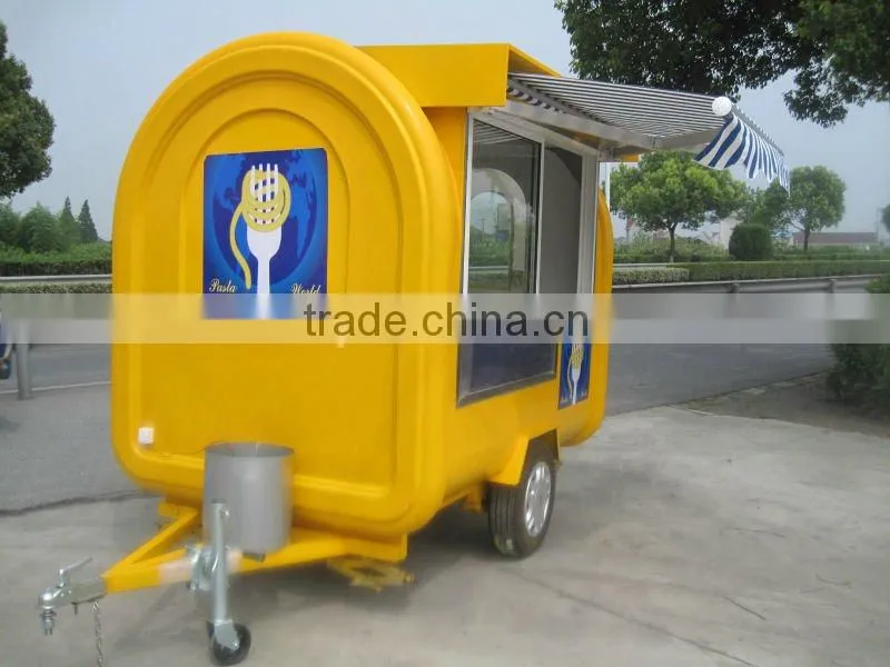 2016 Shanghai New Arrival!!! Best Designed Mobile Snack Service Cart