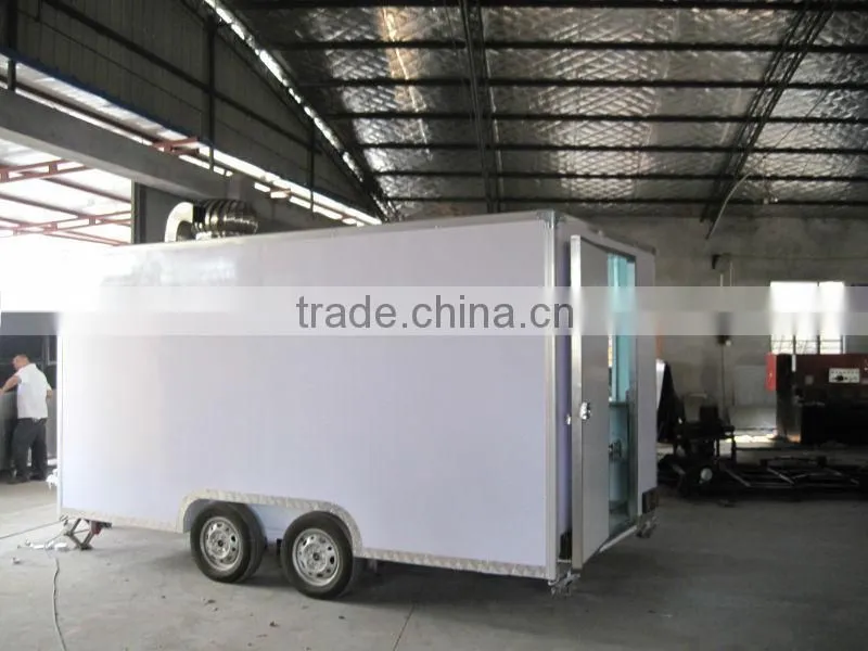 JX-FS400B Reputed Outdoor Customized street Mobile Food cheap concession trailers for sale