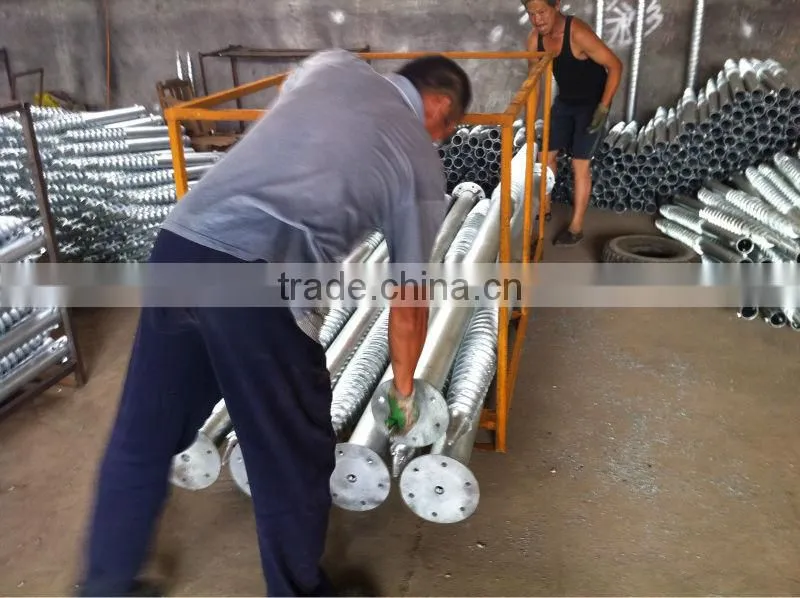 high quality metal earth screw anchor
