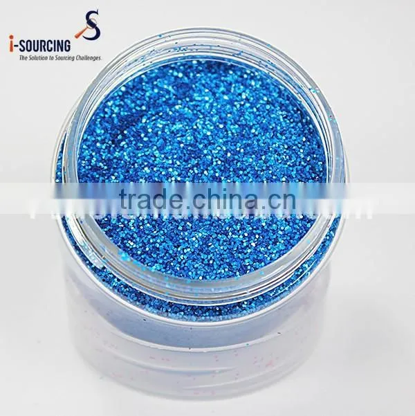 Bulk PET metallic glitter for plastic