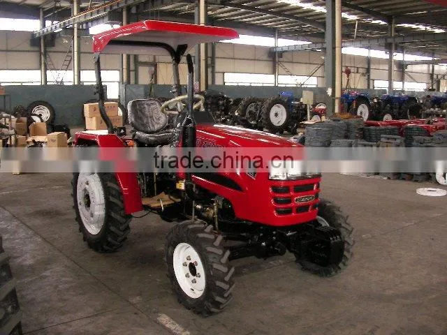 Tractor LZ254, 25HP, 4WD with turf tyre mini small garden tractor