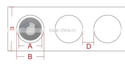 rfid 13.56mhz nfc sticker F08 nfc coin tag iso 14443a smart rfid label