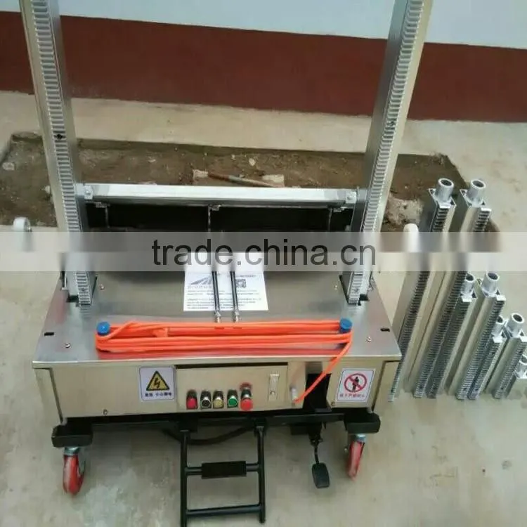 Neweek automatic gypsum mortar plastering for wall plastering machine price