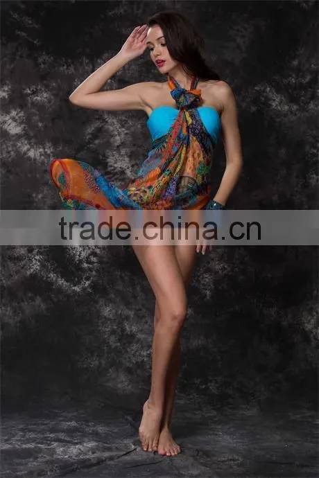 Fashion ladies sarongs beachwear pareos and sarongs
