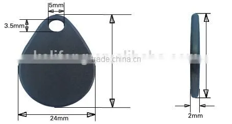 silicone laundry rfid tag