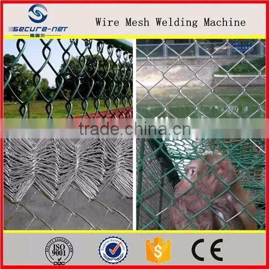 Fully automatic diamond woven wire mesh machine professional manufacture