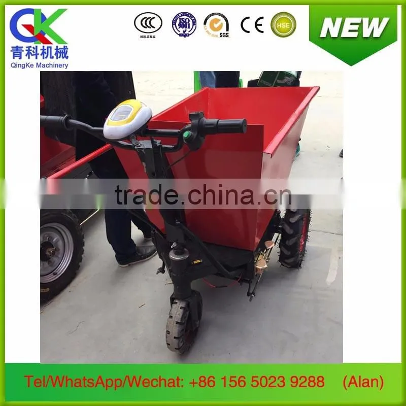 high quality handhold hydraulic tip porry pumper trolley for cargo
