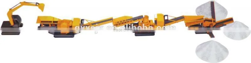 Mobile Cone Crushing Station for crushing vaious mines and rocks,AH-200-H factory sale