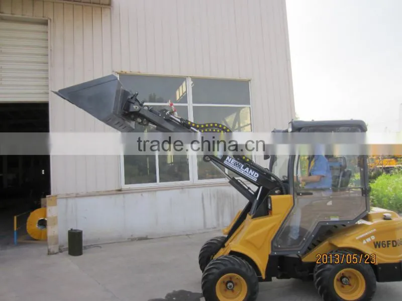 China telescopic mini wheel loader with low price for sale