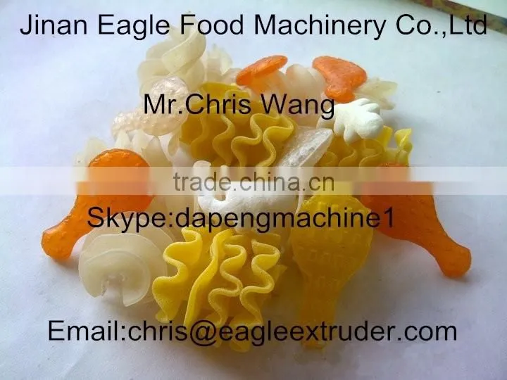 Small scale 2d 3d snacks pellets food machine food process equipment