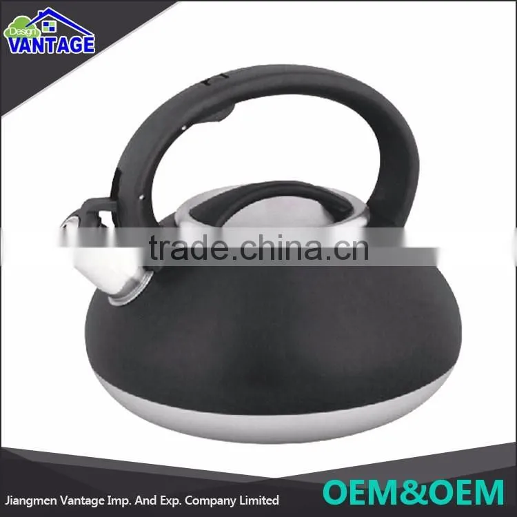 Good Quality & Cheap Price whistling kettle color coating stainless steel tea kettle