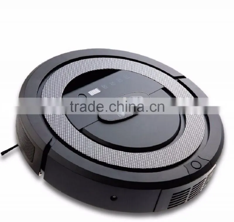 China wholesale high class v-shape middle brushes smart vacuum cleaner robot sweep and mop wet and dry