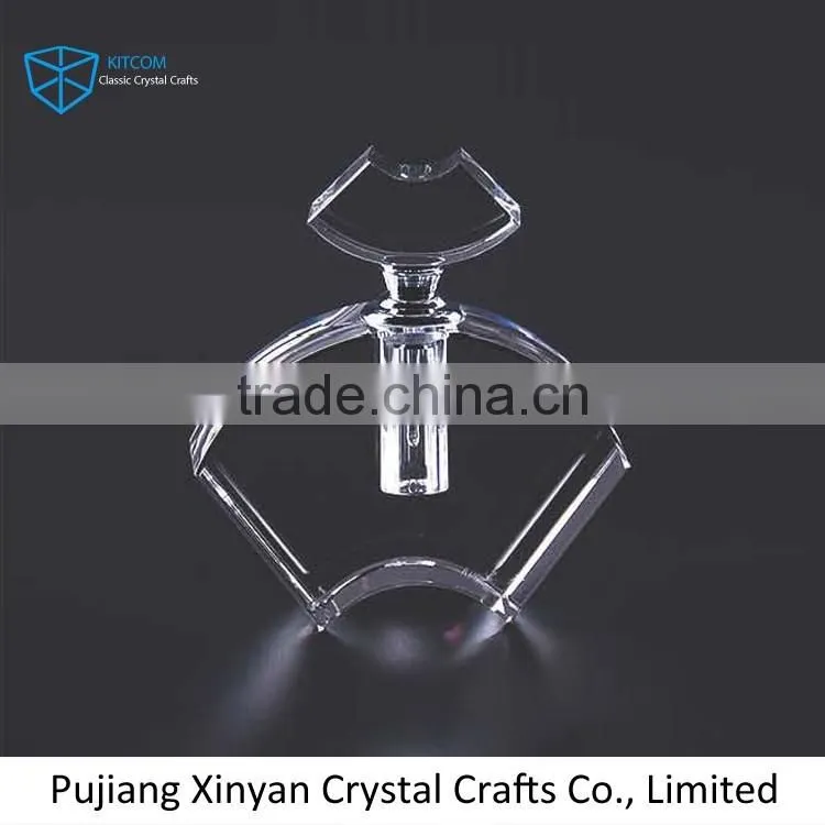 Best selling custom design crystal acrylic perfume bottle for sale