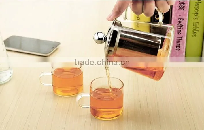 26oz/750ml Borosilicate Ultralight High Heat Resistance Teapots for Flower Tea and Loose Leaf Tea Pot