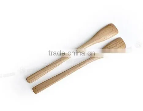 CY192 Wooden Jam Butter Knife Cream Cheese Spatulas Baking Spreader Tea Spoons
