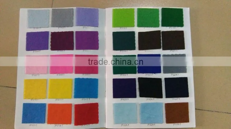 15071305 factory directly selling abundant colors eco-friendly en71 test for diy sets/sew your own/kit non woven felt sheet