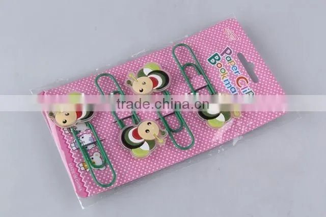 4PC flower/ honeybee shape large paper clip